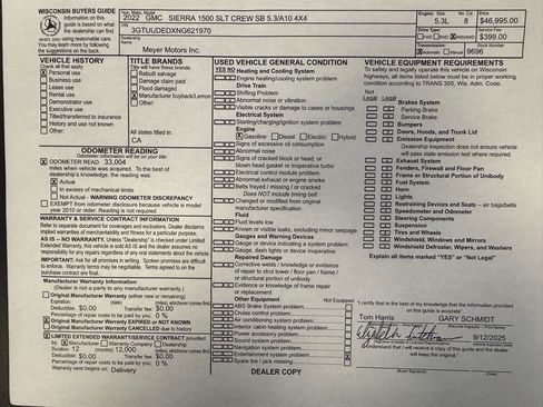 Used 2022 GMC Sierra 1500 SLT w/ SLT Premium Plus Package image 32