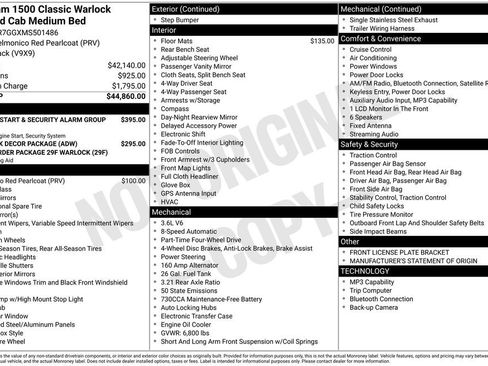 Used 2021 RAM 1500 Classic Warlock AWD/4WD image 4