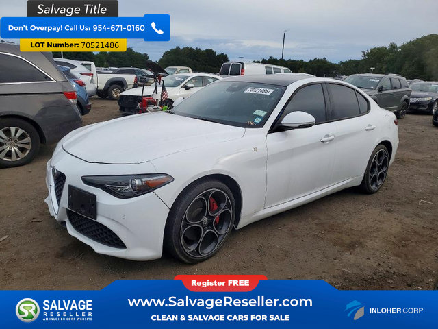 Used 2022 Alfa Romeo Giulia Ti AWD/4WD image 1