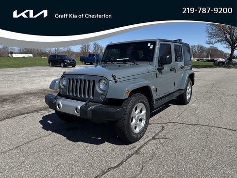 Used 2015 Jeep Wrangler Unlimited Sahara w/ Dual Top Group image 1