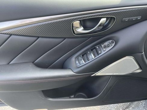 Used 2024 INFINITI Q50 Red Sport 400 w/ Black Opal Edition image 16