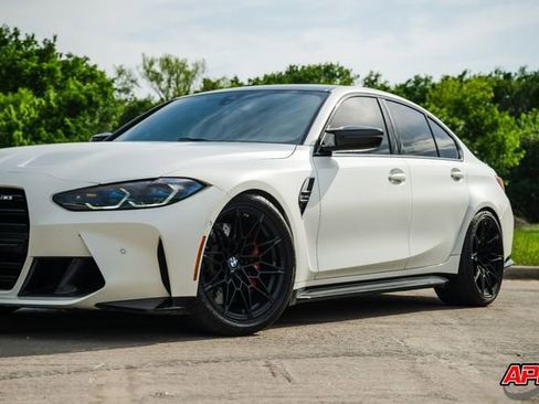 Used 2021 BMW M3 MANUAL w/ M Carbon Exterior Package image 47