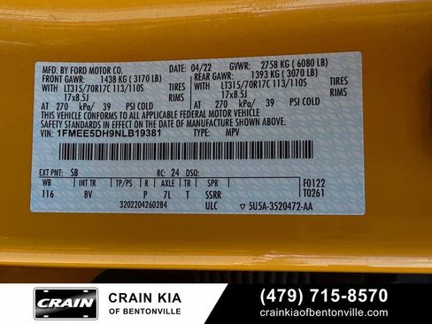 Used 2022 Ford Bronco Badlands AWD/4WD image 35
