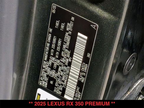 Used 2025 Lexus RX 350 Premium w/ Convenience Package image 30