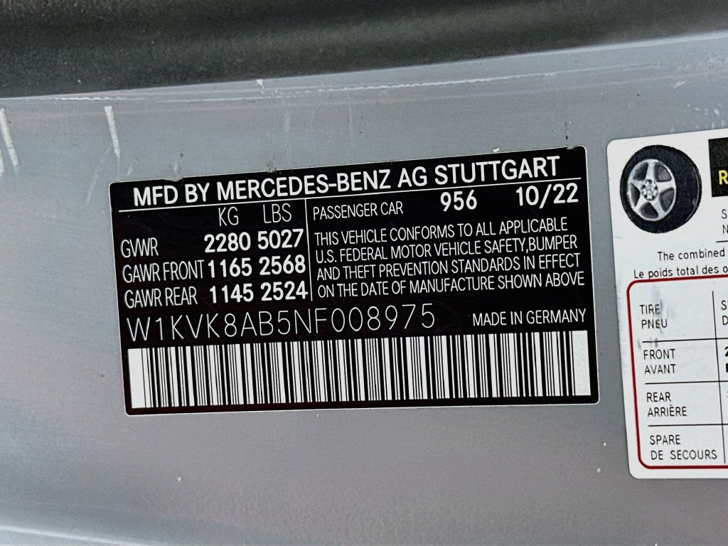 Certified 2022 Mercedes-Benz SL 55 AMG 4MATIC image 31
