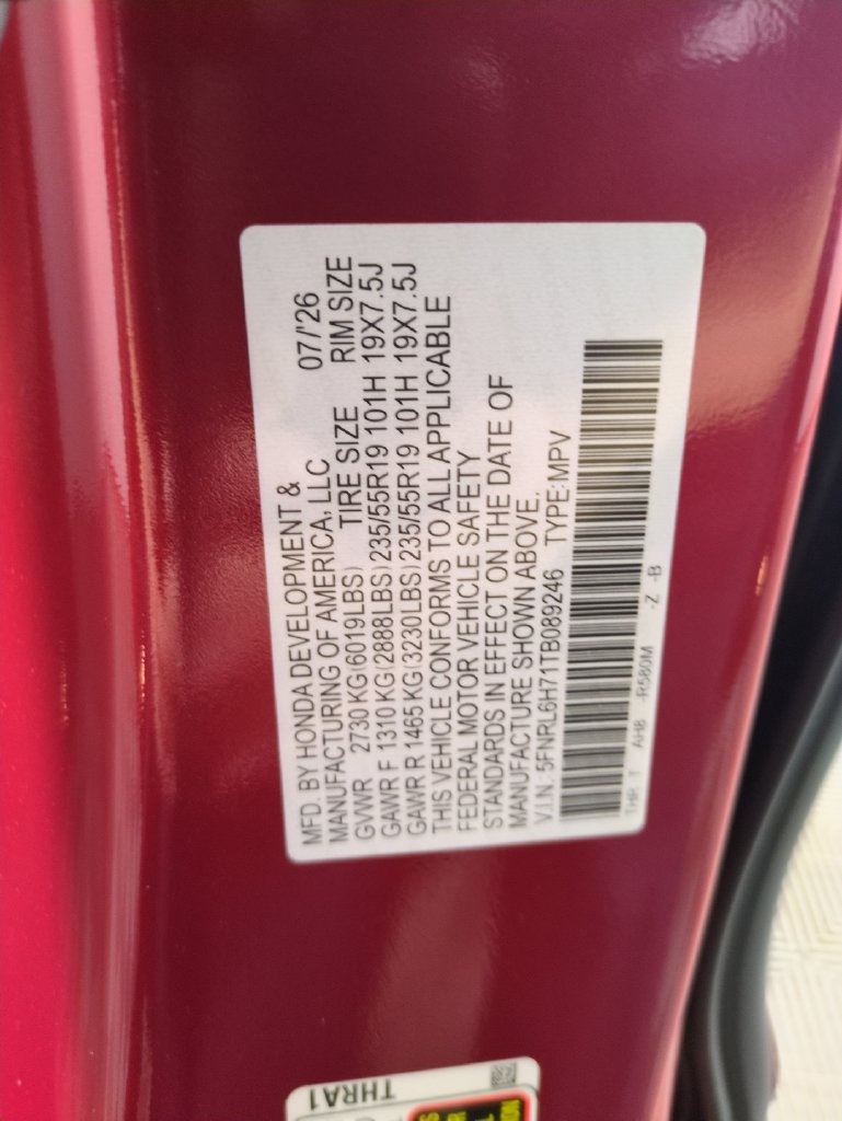 New 2026 Honda Odyssey Sport-L image 32
