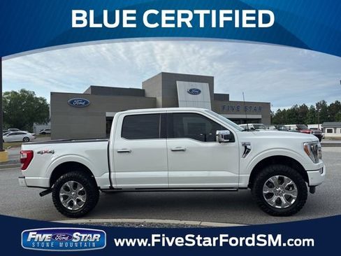 Certified 2023 Ford F150 Platinum w/ Equipment Group 701A High AWD/4WD image 1