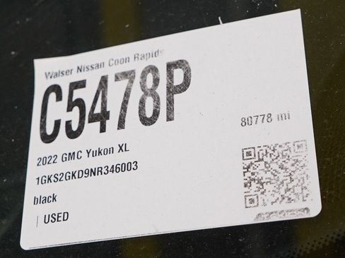 Used 2022 GMC Yukon XL SLT w/ SLT Luxury Package AWD/4WD image 34