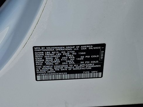 Used 2022 Volkswagen Atlas SEL image 27