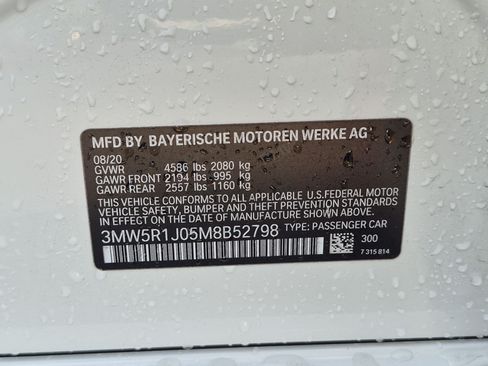 Used 2021 BMW 330i Sedan w/ Driving Assistance Package RWD image 32