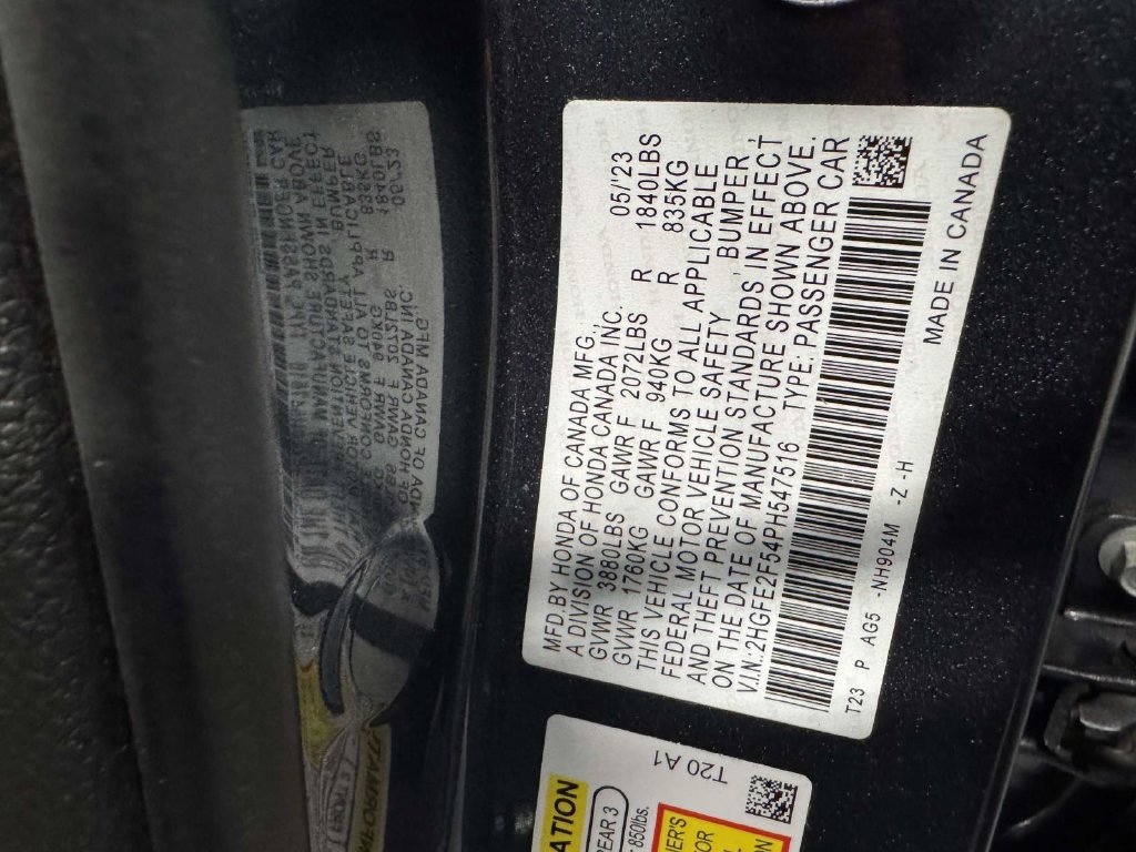 Used 2023 Honda Civic Sport image 31