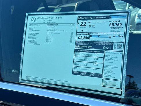 Used 2026 Mercedes-Benz GLE 350 4MATIC image 28