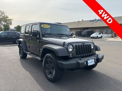 Used 2017 Jeep Wrangler Unlimited Sport w/ Quick Order Package 24S