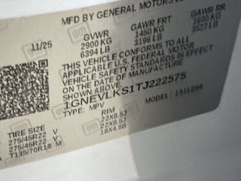 Used 2026 Chevrolet Traverse RS w/ LPO, Floor Liner Package AWD/4WD image 30