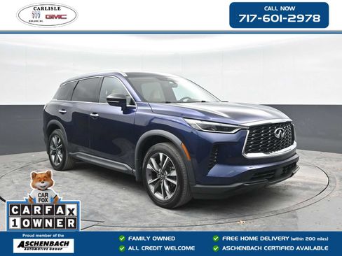 Used 2023 INFINITI QX60 Luxe w/ Cargo Package AWD/4WD image 1