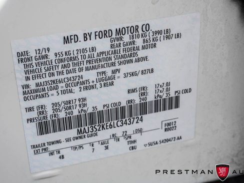 Used 2020 Ford EcoSport Titanium FWD image 25