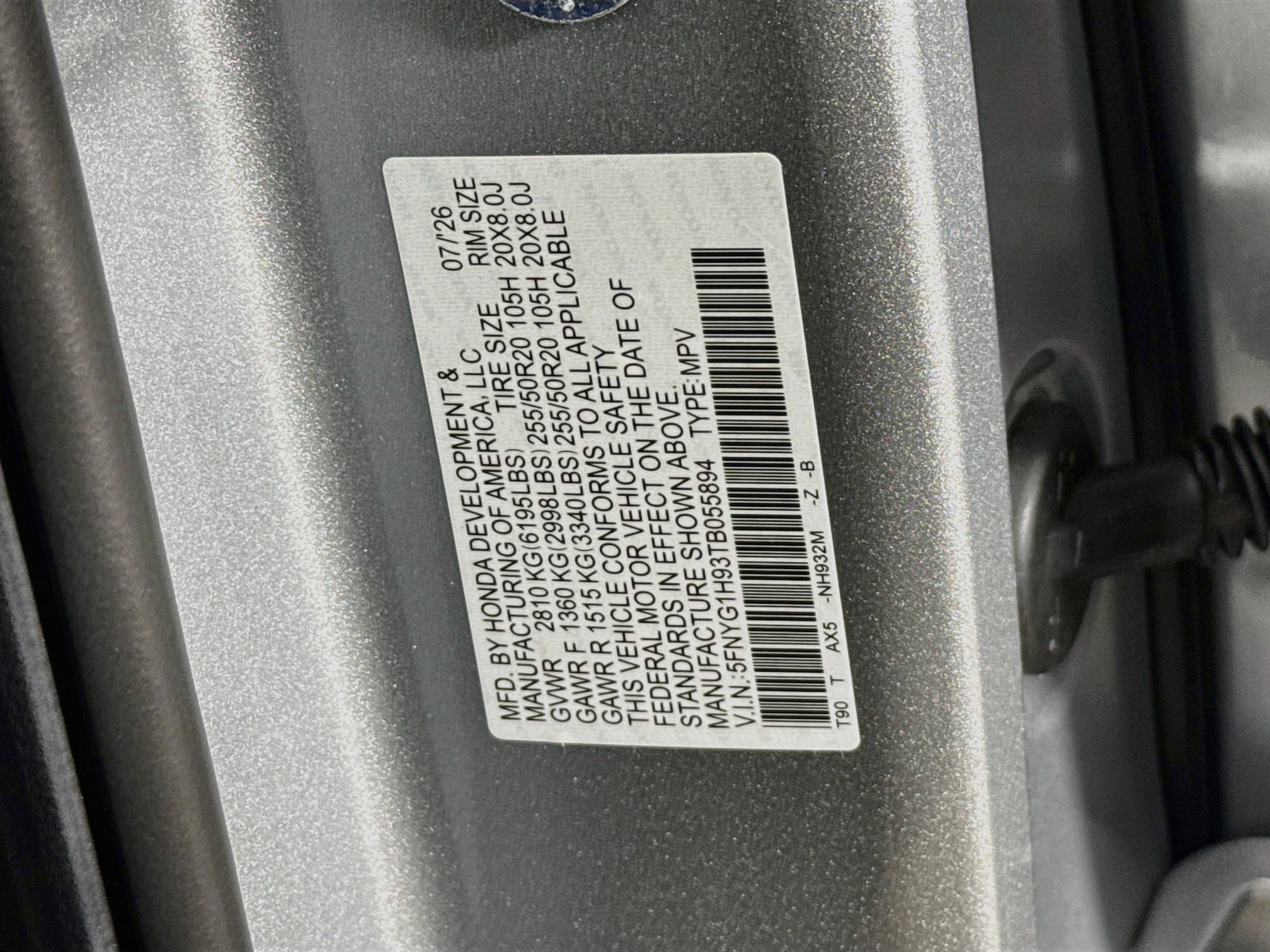New 2026 Honda Pilot Black Edition image 40