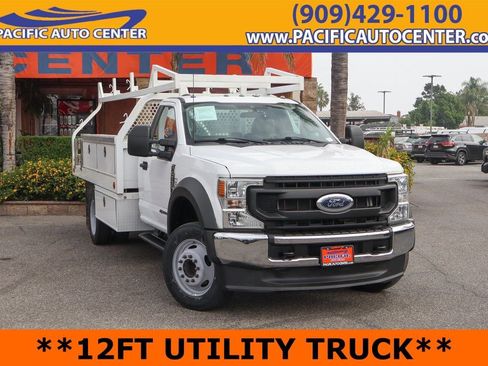 Used 2021 Ford F550 2WD Regular Cab Super Duty image 1