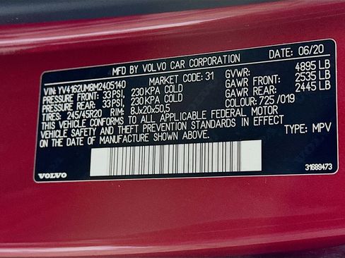 Used 2021 Volvo XC40 T5 R-Design w/ Protection Package Premier image 12