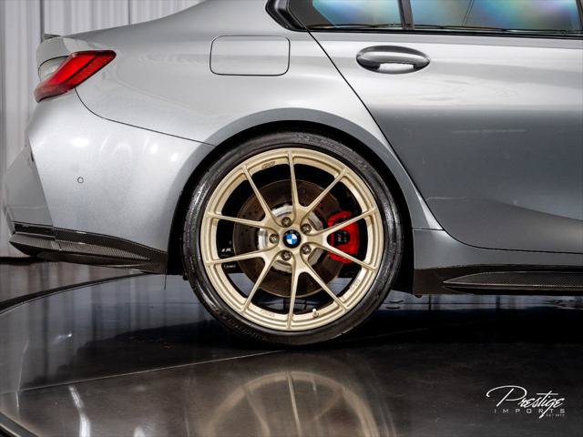 Used 2023 BMW M3 w/ M Carbon Exterior Package RWD image 24
