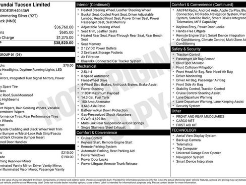 Used 2024 Hyundai Tucson Limited FWD image 29