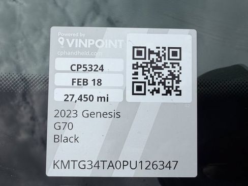 Used 2023 Genesis G70 2.0T RWD image 45