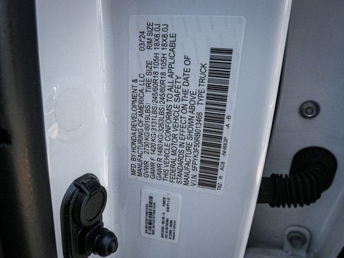 Certified 2024 Honda Ridgeline RTL image 34