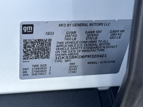 Used 2023 GMC Yukon SLT w/ SLT Premium Package RWD image 40