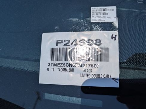 Used 2023 Toyota Tacoma Limited w/ Nightshade Package RWD image 33