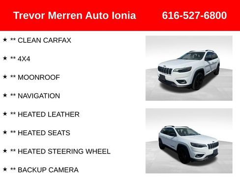 Used 2022 Jeep Cherokee Latitude Lux w/ Sun & Sound Group AWD/4WD image 7