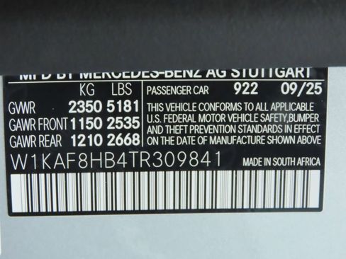 New 2026 Mercedes-Benz C 43 AMG C 43 AMGﾮ image 34