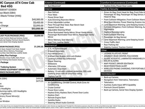 New 2026 GMC Canyon AT4 w/ Technology Plus Package AWD/4WD image 5