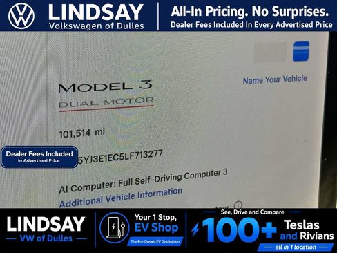 Used 2020 Tesla Model 3 Performance AWD/4WD image 27