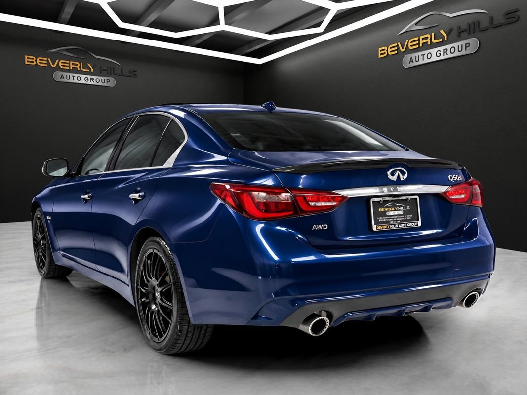 Used 2019 INFINITI Q50 Red Sport 400 AWD/4WD image 3