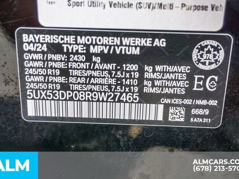 Used 2024 BMW X3 xDrive30i AWD/4WD image 60