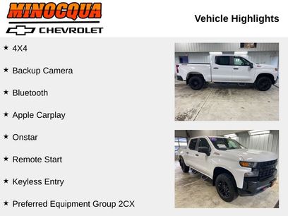 Used 2021 Chevrolet Silverado 1500 Custom Trail Boss w/ LPO, Dark Essentials Package