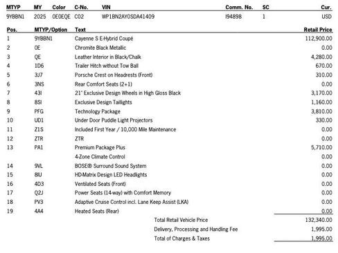 New 2025 Porsche Cayenne S image 40