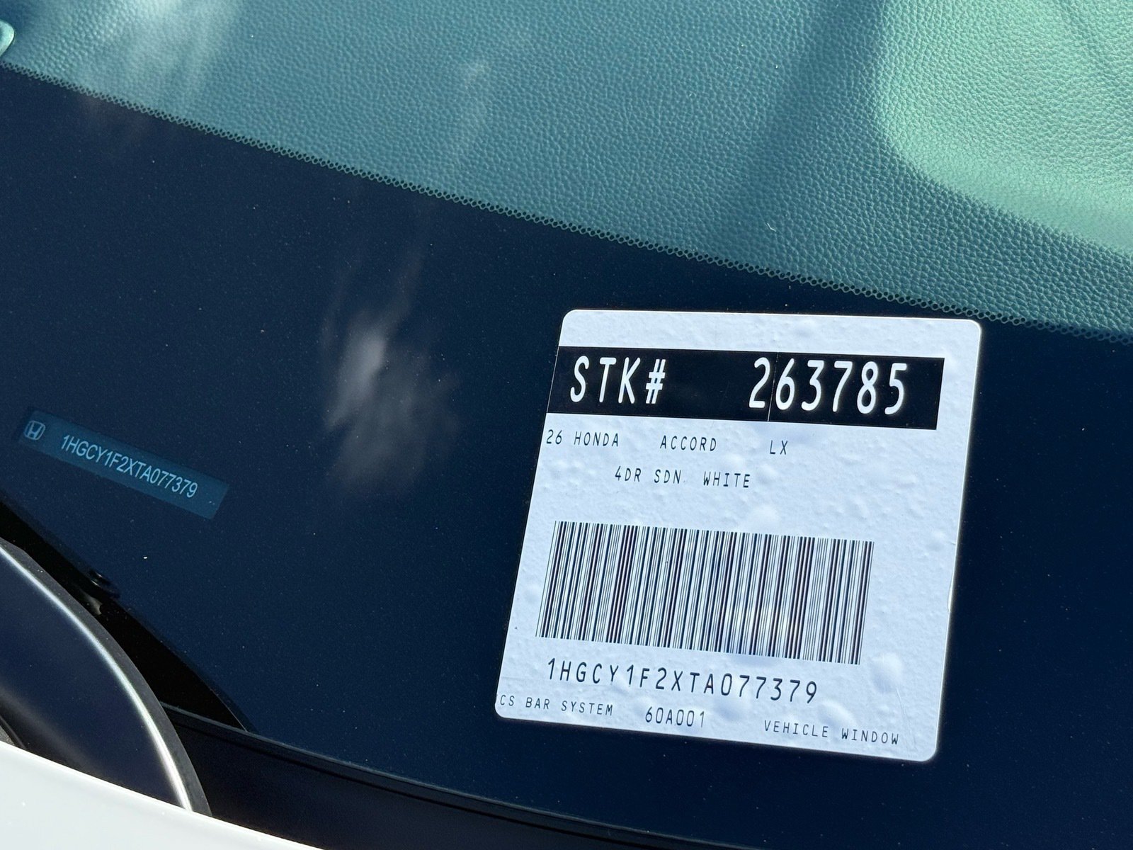 New 2026 Honda Accord LX image 29