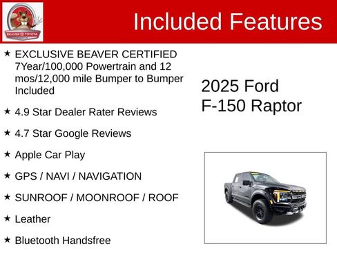 Used 2025 Ford F150 Raptor image 4