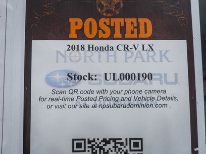 Used 2018 Honda CR-V LX