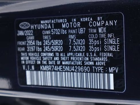 Used 2022 Hyundai Palisade Calligraphy FWD image 31