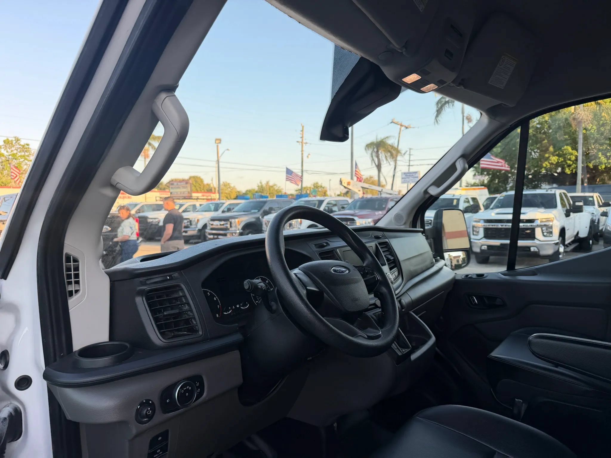 Used 2023 Ford Transit 350 148 High Roof Extended AWD w/ Load Area Protection Package image 13