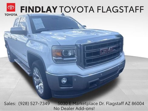 Used 2015 GMC Sierra 1500 SLT w/ Driver Alert Package AWD/4WD image 1