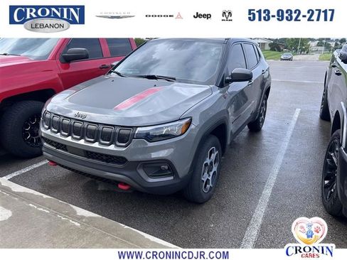 Used 2022 Jeep Compass Trailhawk w/ Trailhawk Elite Group AWD/4WD image 1