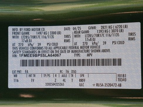 Used 2025 Ford Bronco Badlands AWD/4WD image 64