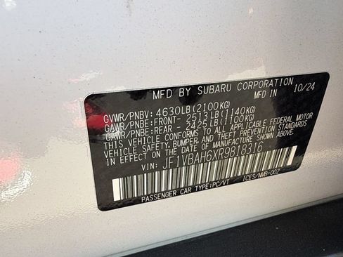 Used 2024 Subaru WRX Premium AWD/4WD image 30