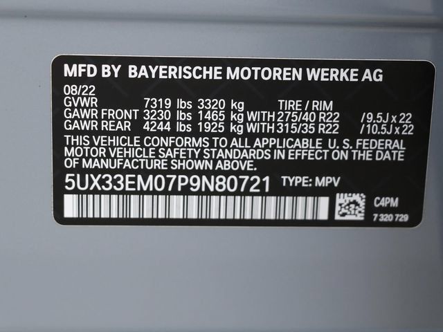 Used 2023 BMW X7 M60i w/ Executive Package AWD/4WD image 32