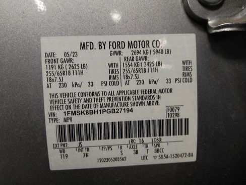 Used 2023 Ford Explorer 4WD image 33