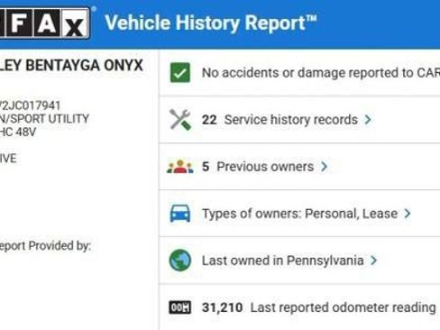 Used 2018 Bentley Bentayga Onyx Edition image 5