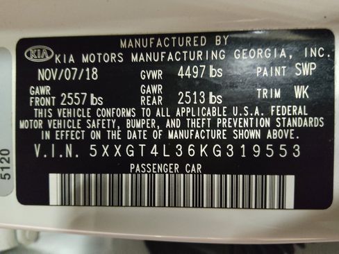 Used 2019 Kia Optima LX FWD image 33